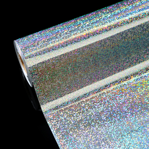 Hot Selling Widely Used Lamination Film SILVER Hot Stamping <strong>Holographic</strong> Laser <strong>Foil</strong> for Paper Plastic - Product Image 3
