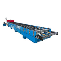 Machine de formage de tuiles en acier de type russe, style spécial coloré, pour toiture, largeur d'alimentation 1200 mm, moteur et pompe