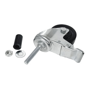 TPR xoay Hệ thống khóa tấm Bánh được sử dụng cho xe đẩy tay trong nhà bếp và phòng khách - Product Image 5