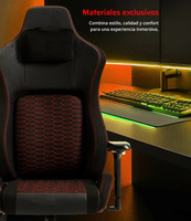 Chaise Gamer de Luxe Haut de Gamme Ergonomique Inclinable Pivotante à 360° avec Roulettes Fluides et Mousse Moulée Haute Densité – Idéale pour PC et Gaming