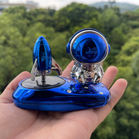 Diffuseur de parfum pour voiture en forme de fusée rotative solaire, bijoux créatifs, diffuseur d'air pour siège de voiture, diffuseur de parfum pour avion, bijoux en plastique et alliage