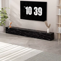 Mueble para TV Moderno Blanco de Venta Directa GEDO 2026, Económico, con Gran Capacidad, Tablones de Madera Sólida