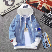 Blousons Bomber Hip-hop Personnalisés pour Hommes, Style Urbain Ajusté, Hiver, à Capuche et Col Revers, Effet Usé et Déchiré, Inspiration Mode
