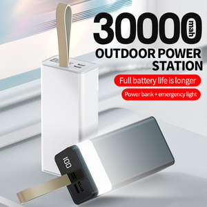 Batterie externe universelle portable Li-Polymère 30000mAh avec écran LED et charge rapide, entrée Type-C - Product Image 5