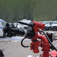 Robot de sauvetage autonome DIMA contrôlé à distance pour la lutte contre les incendies avec système de pulvérisation d'eau