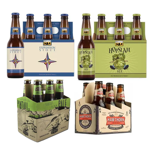 Logo personnalisé couleur taille Portable facile à transporter facile à assembler stockage Kraft porte-boissons pour l'Espagne <span class=keywords><strong>Kilbeggan</strong></span> Kilchoman - Product Image 3