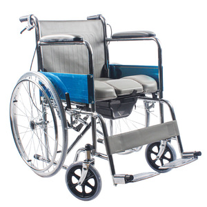 Fauteuil roulant ergonomique avec structure en alliage d'acier intégrée pour l'assistance à la mobilité des personnes âgées - Product Image 1