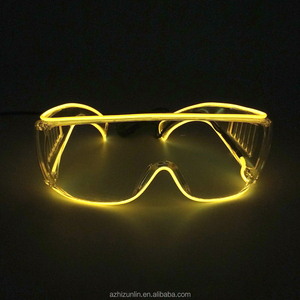 <span class=keywords><strong>Gafas</strong></span> Luminosas Inalámbricas <span class=keywords><strong>de</strong></span> PVC Zhizunlin, 10 Colores, LED Brillantes, para Halloween, Navidad, Pascua, Día del Padre, <span class=keywords><strong>Gafas</strong></span> Intermitentes para Fiestas - Product Image 3