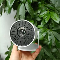 Mini projecteur LED portable, diffusion d'écran sans fil, projecteur LCD pour cinéma maison, projecteur Pico avec YouTube intégré