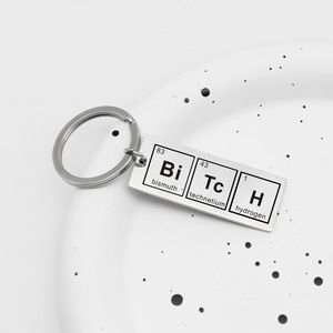 Porte-clés créatif avec éléments chimiques, cadeau pour professeur de sciences biologiques, pendentif porte-clés, cadeau pour professeur de chimie - Product Image 3