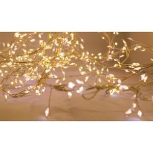 240 LUMIÈRES DE NOËL À LED EN GRUPE, BLANC CHAUD, AVEC ADAPTATEUR 2.4+5MT - Product Image 1