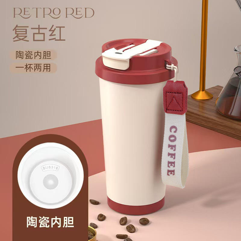 Revêtement intérieur en céramique rouge rétro