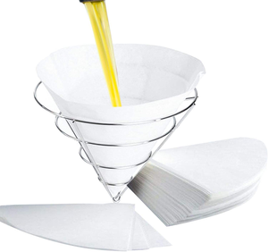 Filtro per Olio da Cucina Resistente alle Alte Temperature, Carta Filtrante per Liquidi, Tessuto Non Tessuto 25cm Disponibile - Product Image 4