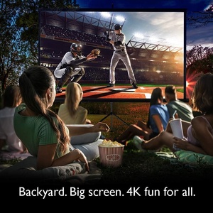 Projecteur DLP LED TK850 4K HDR-PRO Lumens Android 10 Haut-parleurs intégrés Portable pour les entreprises, l'éducation, compatible 3D TK850 - Product Image 2