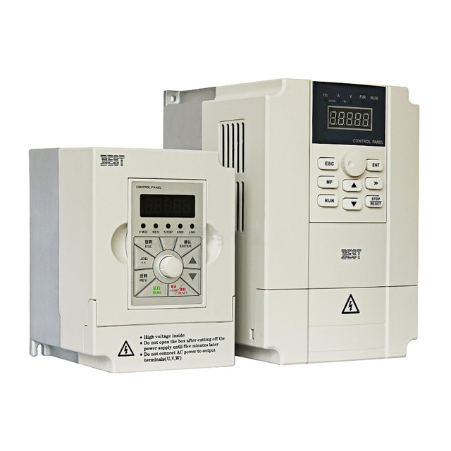 BEST VFD Inverter 220v 380v 0-1000Hz 1.5kw 2.2kw 3kw 4kw 5.5kw Frequency Converter CNC Spindle Inverter for CNC Spindle Motors