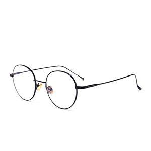 Mode Vintage Cadre En Métal Rond Lunettes Cadres Femmes Hommes Lunettes Optiques Montures De Lunettes 2019 - Product Image 1