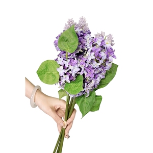 Ramo <span class=keywords><strong>de</strong></span> Hortensias Artificiales Realistas LUYI-Lifelike Beauty, Arreglo Floral Perfecto, Flores Artificiales para Todos - Product Image 5
