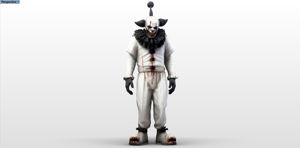 Nouvelle décoration d'événement en plein air d'Halloween avec des personnages de <span class=keywords><strong>film</strong></span> clowns effrayants gonflables d'horreur à capuche personnalisés - Product Image 5