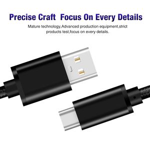 Tốt nhất bán Loại C Cáp sạc nhanh 3.0/2.0 Cáp USB cho <span class=keywords><strong>PC</strong></span>/điện thoại - Product Image 5