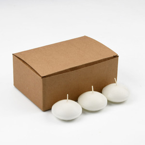 3 Inch Unscented <strong>Tealight</strong> Shaped Floating Candles in Water for Wedding - Product Image 6