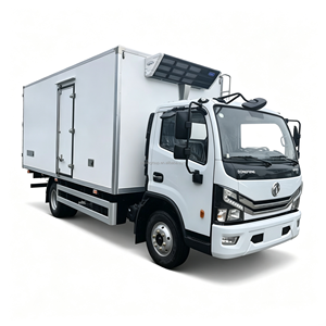 รถบรรทุกห้องเย็นตงเฟิง D7 4x2 6 ตัน 135 แรงม้า ดีเซล รุ่น C600 สำหรับขนส่งเนื้อแช่แข็ง -18 องศา - Product Image 1