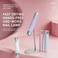 Lampe à ongles portable rechargeable avec support pour le durcissement du gel, séchage rapide, lampe UV pour les ongles