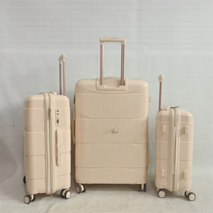 <span class=keywords><strong>Set</strong></span> valigia da viaggio 3 pezzi in PP da donna Trolley impermeabili da 20/24/28 pollici con fodera in poliestere per viaggi da ragazza - Product Image 6