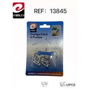 Cuelga Fcil 2 Puntas 6 Unds Bricolaje Herramientas Accesorios - Product Image 3