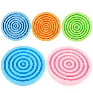 Puzzle magique 3D, labyrinthe de billes d'intelligence, labyrinthe d'équilibre demi-sphérique, jouet éducatif portable pour enfants - Product Image 3