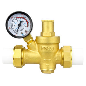 Robinet à double joint en laiton Tangke, vanne de prévention des fuites de tuyaux d'eau, vanne de réduction de pression réglable à fusion à chaud PPR - Product Image 2