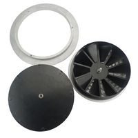 Diffuseur d'air en aluminium pour système CVC, grille de sortie d'air tourbillonnante réglable, couvercle de grille de ventilation au sol ronde pour la vente en gros