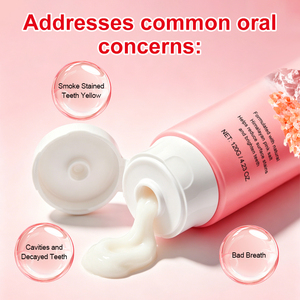 Pasta Dental OEM con Mentol y Sal Rosa del <span class=keywords><strong>Himalaya</strong></span> para Eliminar Manchas y Blanquear los Dientes - Product Image 5