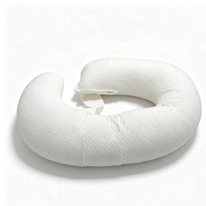 Almohada de Maternidad para Todo el Cuerpo con Funda Ultra Suave para Aliviar las Molestias <span class=keywords><strong>del</strong></span> <span class=keywords><strong>Embarazo</strong></span> en Todos los Trimestres - Product Image 1