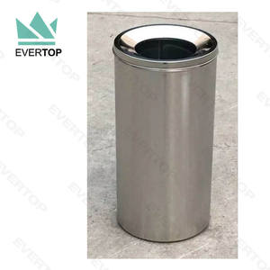 <span class=keywords><strong>Cubo</strong></span> de <span class=keywords><strong>basura</strong></span> de 60 l y <span class=keywords><strong>16</strong></span> galones, recipiente de <span class=keywords><strong>basura</strong></span> con parte superior abierta con embudo, <span class=keywords><strong>cubo</strong></span> de <span class=keywords><strong>basura</strong></span> superior de 60 <span class=keywords><strong>litros</strong></span>, <span class=keywords><strong>cubo</strong></span> de <span class=keywords><strong>basura</strong></span> de acero inoxidable de Metal - Product Image 2