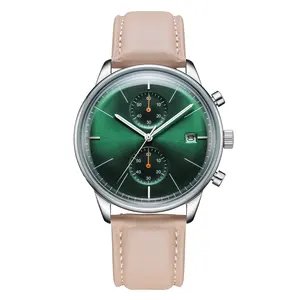 Fashion Men Wristwatch Luminous Calendar Clock Men Business Luxury Watch Leather Wrist Customize Watch For Men Orologi Al Quarzo