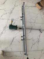 Moteur à engrenages antidéflagrant 2HP 1000L 200 gallons, outils pneumatiques pour agitateur à air, mélangeur de fûts IBC, traitement des produits chimiques, modèle AP350