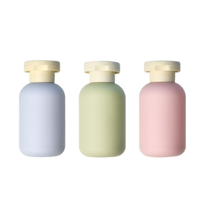Botellas de viaje PUBU de pequeña capacidad de 100 ml con tapa abatible para champú y crema hidratante - Product Image 5