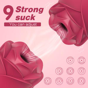 Vibrator Hisap Vagina Nirkabel Rose, Stimulasi Puting, Oral Licking, Stimulasi Klitoris, Mainan Dewasa Wanita yang Kuat - Product Image 2