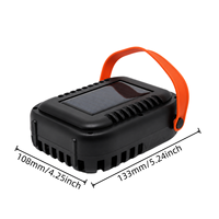 Lanterna LED da Campeggio con Zanzariera Elettrica, Luce Viola Attrattiva, Illuminazione Bianca-Caldo, Batteria al Litio, Impermeabile IP44