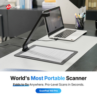 Escáner de Documentos Profesional A4 de 16MP |   Escáner de Escritorio USB Portátil de 380DPI con OCR Inteligente para Word/Excel/PDF