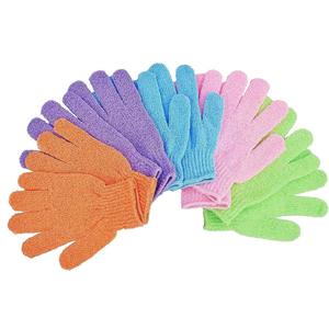 Gant de Bain Exfoliant en Nylon à Cinq Doigts, 13 Couleurs, Durable, pour Éliminer les Cellules Mortes - Product Image 2