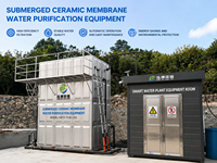 Grande pompe de purification par ultrafiltration immergée en acier inoxydable, sans alimentation électrique, pour le traitement des eaux usées municipales