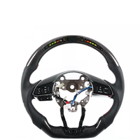 Setir Mobil Serat Karbon Kustom untuk Mazda 3 5 6 CX-3 CX-4 CX-5 CX-8 2020 Sport Upgrade