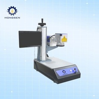 Máquina de Marcado Láser UV de Escritorio Modelo C, Procesamiento en Frío, Escáner Galvo de Alta Precisión para Grabado Fino en Vidrio, Acrílico y Plástico