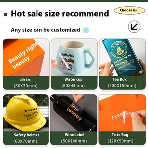 Nhà máy tùy chỉnh PVC tự dính chai Sticker UV <span class=keywords><strong>in</strong></span> hàng ngày hóa chất sản phẩm bao bì nhãn Scratch-OFF thiết kế - Product Image 3