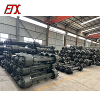 Essieux de remorque en acier Liangshan JUXIN neufs de 13 à 20 tonnes, essieux de camion lourd de type américain