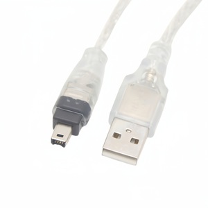 Câble de données USB vers 1394, Interface 4P 6P, câble adaptateur pour caméra FireWire Dv, pour équipement de capture vidéo - Product Image 2