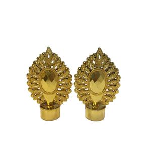 Venta de Fábrica de Accesorios Modernos para Cortinas de Hierro Metálico de 28, 35 mm, 1 m, 3 m, 6 m, en Oro y Plata, con Cabezal de Diseño para el Hogar - Product Image 3