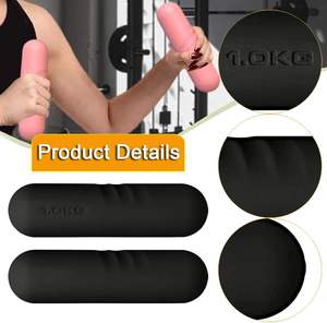 High-end Yoga <b>Dumbbell</b> Home Gym Fitness 2kg Silicone <b>Dumbbells</b> Colorful Women Hand Weights Eco-friendly Custom Logo Pilates - Product Image 5