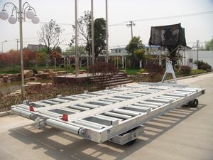 14T/18T/27T aviones de Dolly aeropuerto contenedor Dolly - Product Image 4